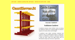Desktop Screenshot of cantilever.it