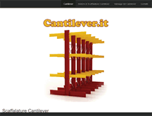 Tablet Screenshot of cantilever.it